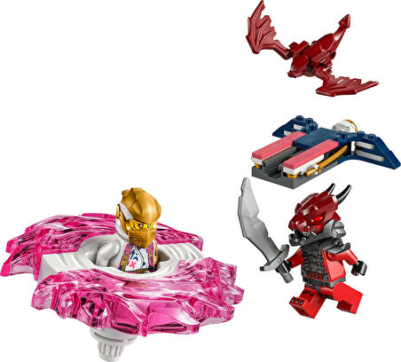 Lego Ninjago Sora’Nın Ejderha Spinjitzu Topacı 71824-6 Yaş Ve Üzeri Çocuklar Için 2 Ninja Minifigürü