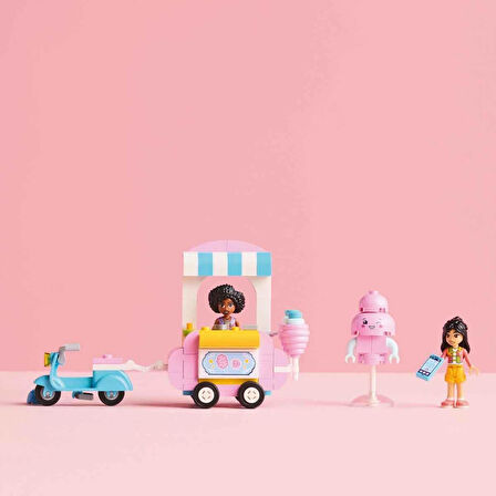 Lego Friends Pamuk Şeker Standı Ve Scooter 42643-6 Yaş Ve Üzeri Kız Ve Erkek Çocukları Için Mini Beb