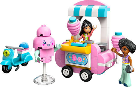 Lego Friends Pamuk Şeker Standı Ve Scooter 42643-6 Yaş Ve Üzeri Kız Ve Erkek Çocukları Için Mini Beb
