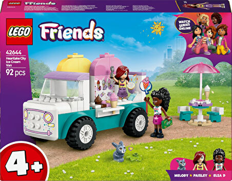 Lego Friends Heartlake City Dondurma Kamyonu 42644-4 Yaş Ve Üzeri Kız Ve Erkek Çocukları Için Mini B