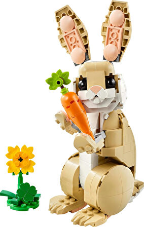 Lego Creator 3’Ü 1 Arada Sevimli Tavşan 31162-8 Yaş Ve Üzeri Çocuklar Için Lama Ve Fok Figürüne Dönü