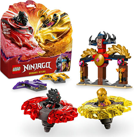 Lego Ninjago Ejderha Spinjitzu Savaş Paketi 71826-6 Yaş Ve Üzeri Çocuklar Için 2 Ninja Minifigürü İç