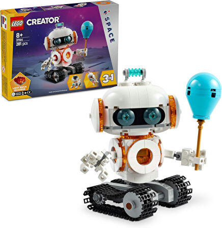 Lego Creator 3’Ü 1 Arada Uzay Robotu 31164-8 Yaş Ve Üzeri Çocuklar Için Köpek Figürüne Veya Rokete D