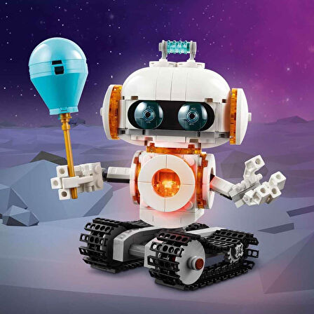 Lego Creator 3’Ü 1 Arada Uzay Robotu 31164-8 Yaş Ve Üzeri Çocuklar Için Köpek Figürüne Veya Rokete D