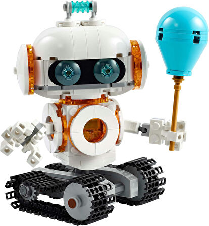 Lego Creator 3’Ü 1 Arada Uzay Robotu 31164-8 Yaş Ve Üzeri Çocuklar Için Köpek Figürüne Veya Rokete D