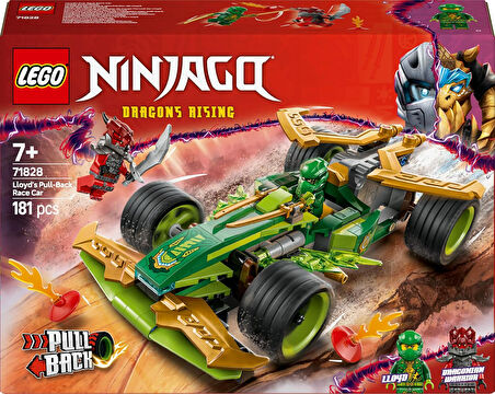Lego Ninjago Lloyd’Un Çek-Bırak Yarış Arabası 71828-7 Yaş Ve Üzeri Çocuklar Için Yaratıcı Oyuncak Ya