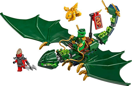 Lego Ninjago Lloyd’Un Yeşil Orman Ejderhası 71829-6 Yaş Ve Üzeri Çocuklar Için 2 Minifigürlü Yaratıc