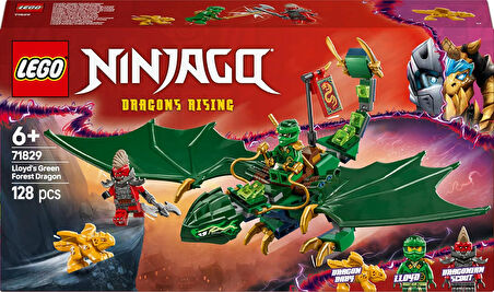 Lego Ninjago Lloyd’Un Yeşil Orman Ejderhası 71829-6 Yaş Ve Üzeri Çocuklar Için 2 Minifigürlü Yaratıc