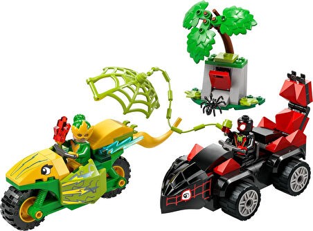 Lego Marvel Spidey Ve İnanılmaz Arkadaşları Spin Ve Electro Dinozor Aracı Takibi 11198-4 Yaş Ve Üzer