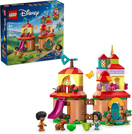 Lego ǀ Disney Mini Enkanto Evi 43261-5 Yaş Ve Üzeri Prenses Seven Kız Ve Erkek Çocuklar Için Yaratıc