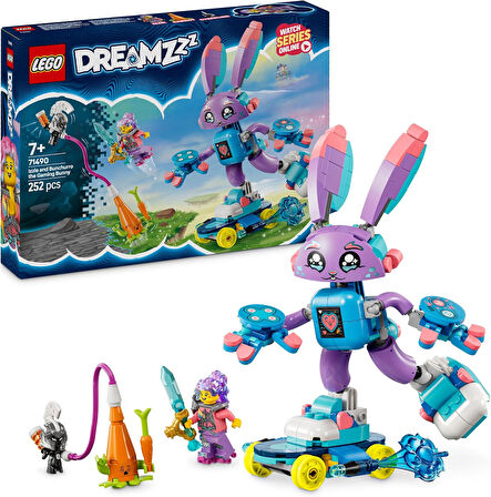 Lego Dreamzzz Izzie Ve Oyun Tavşanı Bunchurro 71490-7 Yaş Ve Üzeri Kız Ve Erkek Çocuklar Için Yaratı