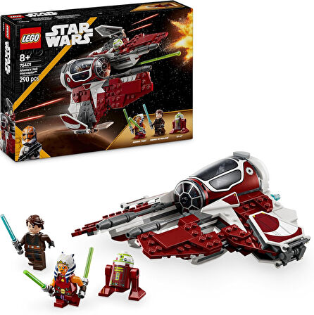Lego Star Wars: Klon Savaşları Ahsoka’Nın Jedi Interceptor’I 75401-8 Yaş Ve Üzeri Kız Ve Erkek Çocuk