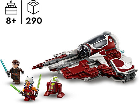 Lego Star Wars: Klon Savaşları Ahsoka’Nın Jedi Interceptor’I 75401-8 Yaş Ve Üzeri Kız Ve Erkek Çocuk