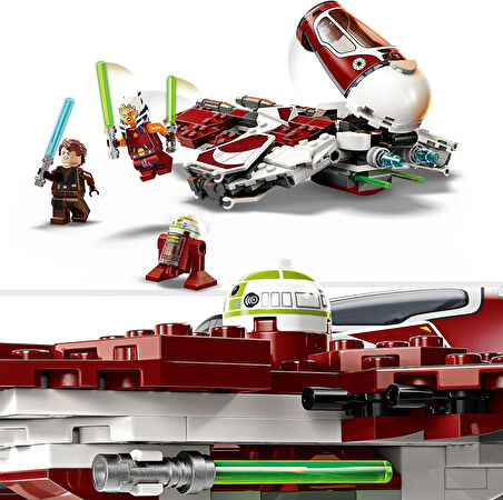 Lego Star Wars: Klon Savaşları Ahsoka’Nın Jedi Interceptor’I 75401-8 Yaş Ve Üzeri Kız Ve Erkek Çocuk