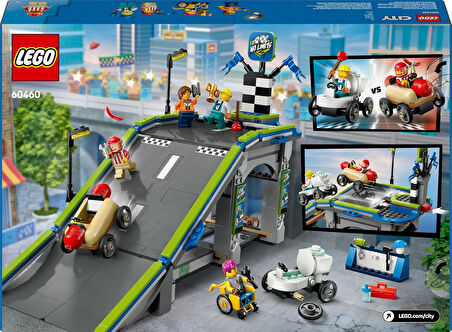 Lego City Senin Kuralların: Yarış Arabası Rampa Parçası 60460-6 Yaş Ve Üzeri Çocuklar Için Sürücü Mi