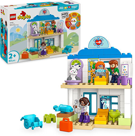 Lego Duplo Town İlk Doktor Ziyareti 10449 - 2 Yaş Ve Üzeri Küçük Çocuklar İçin Eğitici Ve Yaratıcı O