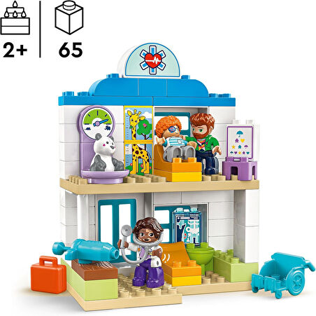 Lego Duplo Town İlk Doktor Ziyareti 10449 - 2 Yaş Ve Üzeri Küçük Çocuklar İçin Eğitici Ve Yaratıcı O