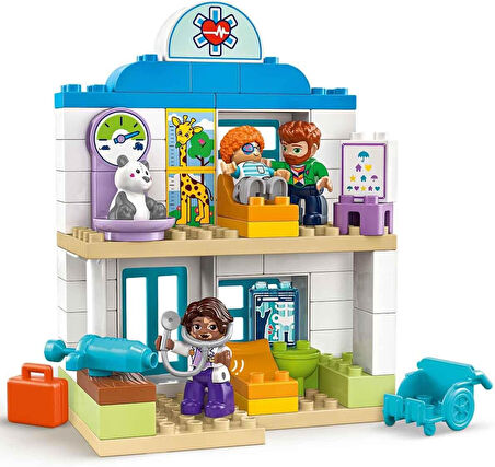Lego Duplo Town İlk Doktor Ziyareti 10449 - 2 Yaş Ve Üzeri Küçük Çocuklar İçin Eğitici Ve Yaratıcı O
