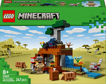 Lego Minecraft Armadillo Maden Keşfi 21269 – 8 Yaş Ve Üzeri Erkek Ve Kız Çocuklar Için Mağara Örümce