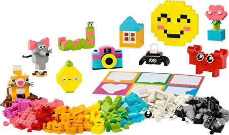Lego Classic Yaratıcı Mutlu Kutu 11042-5 Yaş Ve Üzeri Çocuklar İçin Yaratıcı Ve Eğlenceli Oyuncak Ya