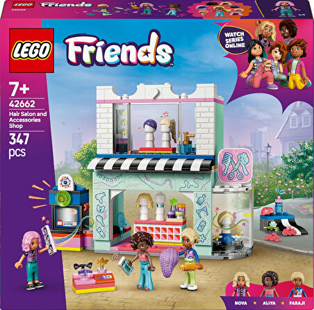 Lego Friends Kuaför Ve Aksesuar Mağazası 42662-7 Yaş Ve Üzeri Erkek Ve Kız Çocukları Için Mini Bebek