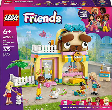 Lego Friends Evcil Hayvan Aksesuar Dükkanı 42650-6 Yaş Ve Üzeri Erkek Ve Kız Çocukları Için Mini Beb