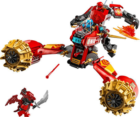 Lego Ninjago Kai’Nin Robot Fırtına Aracı 71830-7 Yaş Ve Üzeri Çocuklar Için Yaratıcı Oyuncak Yapım S