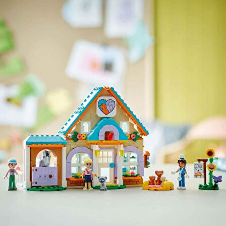 Lego Friends At Ve Evcil Hayvan Veteriner Kliniği 42651-7 Yaş Ve Üzeri Kız Ve Erkek Çocuklar Için Mi