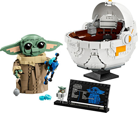 Lego Star Wars: The Mandalorian Uçan Bebek Arabalı Grogu 75403-10 Yaş Ve Üzeri Kız Ve Erkek Çocuklar