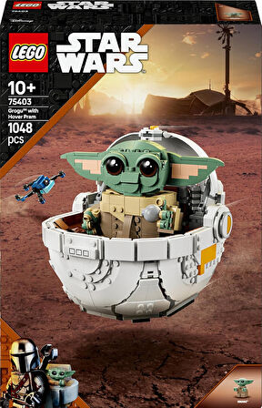 Lego Star Wars: The Mandalorian Uçan Bebek Arabalı Grogu 75403-10 Yaş Ve Üzeri Kız Ve Erkek Çocuklar