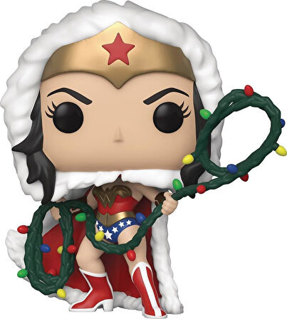 Funko 50652 Pop Kahramanları: Dc Uçak-Wonder Woman / Işıklar Kement Comics S1 Ww Koleksiyon Oyuncak,