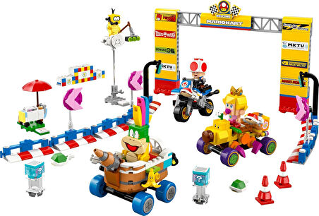 Lego Super Mario: Mario Kart – Baby Peach Ve Grand Prix Seti 72036, 8 Yaş Ve Üzeri Erkek Ve Kız Çocu
