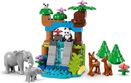 Lego Duplo Kasabası 3’Ü 1 Arada Vahşi Hayvan Aileleri 10446-2 Yaş Ve Üzeri Çocuklar Için Eğitici Ve 