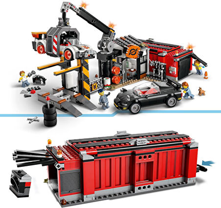 Lego City Hurdalık Ve Arabalar 60472-7 Yaş Ve Üzeri Çocuklar Için Yaratıcı Oyuncak Yapım Seti, Doğum