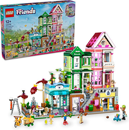 Lego Friends Heartlake City Daireleri Ve Mağazaları 42670-12 Yaş Ve Üzeri Genç Kız Ve Erkekler Için 
