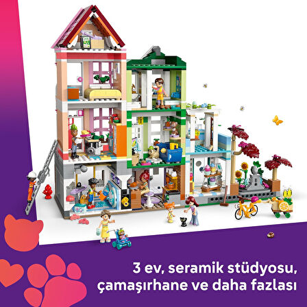 Lego Friends Heartlake City Daireleri Ve Mağazaları 42670-12 Yaş Ve Üzeri Genç Kız Ve Erkekler Için 