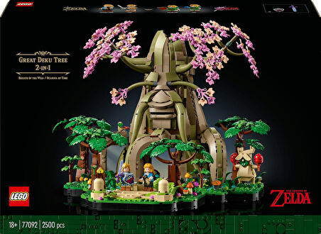 Lego The Legend Of Zelda Great Deku Tree 2’Si 1 Arada 77092 - Yetişkinler İçin Yapım Seti, Özel Günl