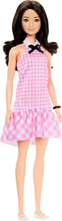 Barbie® Büyüleyici Parti Bebekleri - Pembe Ekose Elbiseli, 3Y+, Hrh21