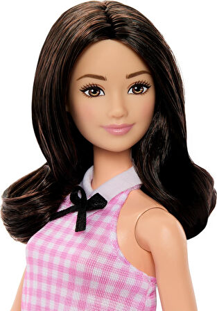 Barbie® Büyüleyici Parti Bebekleri - Pembe Ekose Elbiseli, 3Y+, Hrh21