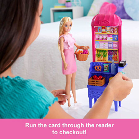 Barbie And Teresa Recipe For Friendship™ Malibu Markette™ Bebek Ve Oyun Seti, 3Y+, Jct05