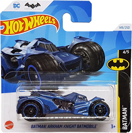 Hot Wheels - Arkham Knight Batmobile - Batman 4/5 - Htd85 - Short Card - Dc - Koyu Mavi Metalik - Ma