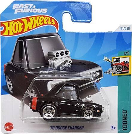 Hot Wheels - ´70 Dodge Charger - Tooned 1/5 - Htb40 - Short Card - Fast & Fourious - Mattel 2024 - 1