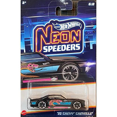 Hot Wheels Neon Yarışçılar Hlh72-70 Chevy Chevelle Jby97