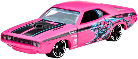 Hot Wheels Neon Yarışçılar Hlh72-70 Dodge Hemi Challenger Jby98