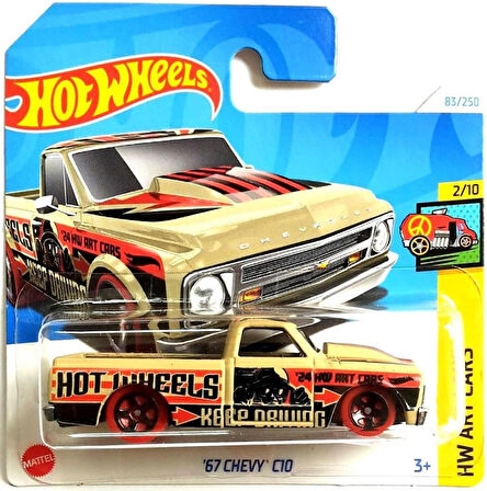 Hot Wheels Tekli Arabalar 67 Chevy C10 Htd72
