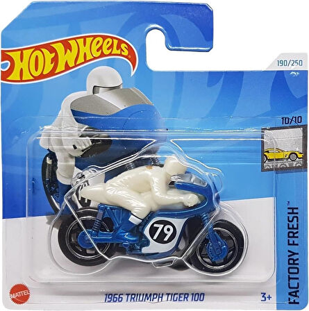 Hot Wheels Tekli Arabalar 1966 Triumph Tiger 100 Htd43