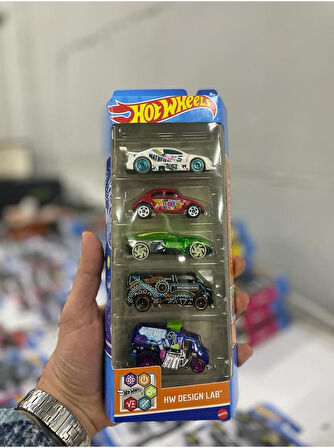 Hot Wheels 5 Li Hw Desıgn Lab Yeni Seri,07429901806Lab