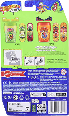 Hot Wheels Skate İkili Parmak Kaykay Ve Kutu Seti Htp10-Hwn49