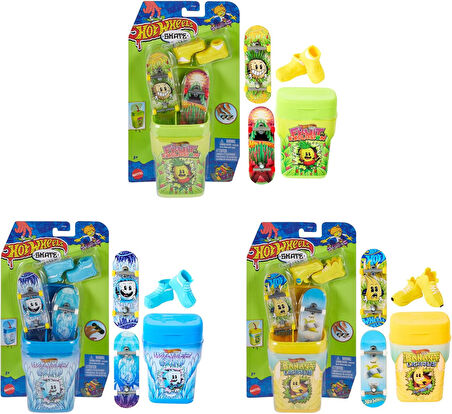 Hot Wheels 2 Kaykay Ve Bir Çift Ayakkabılı Kaykaylar. - Çeşitli Modeller