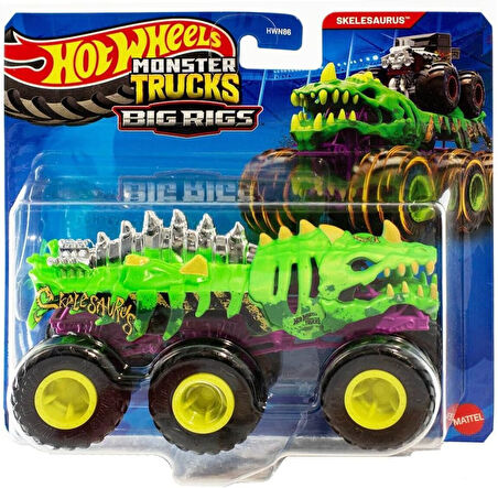 Monster Trucks 1:64 Çekici Arabalar Skelesaurus Hwn86 - Jch42